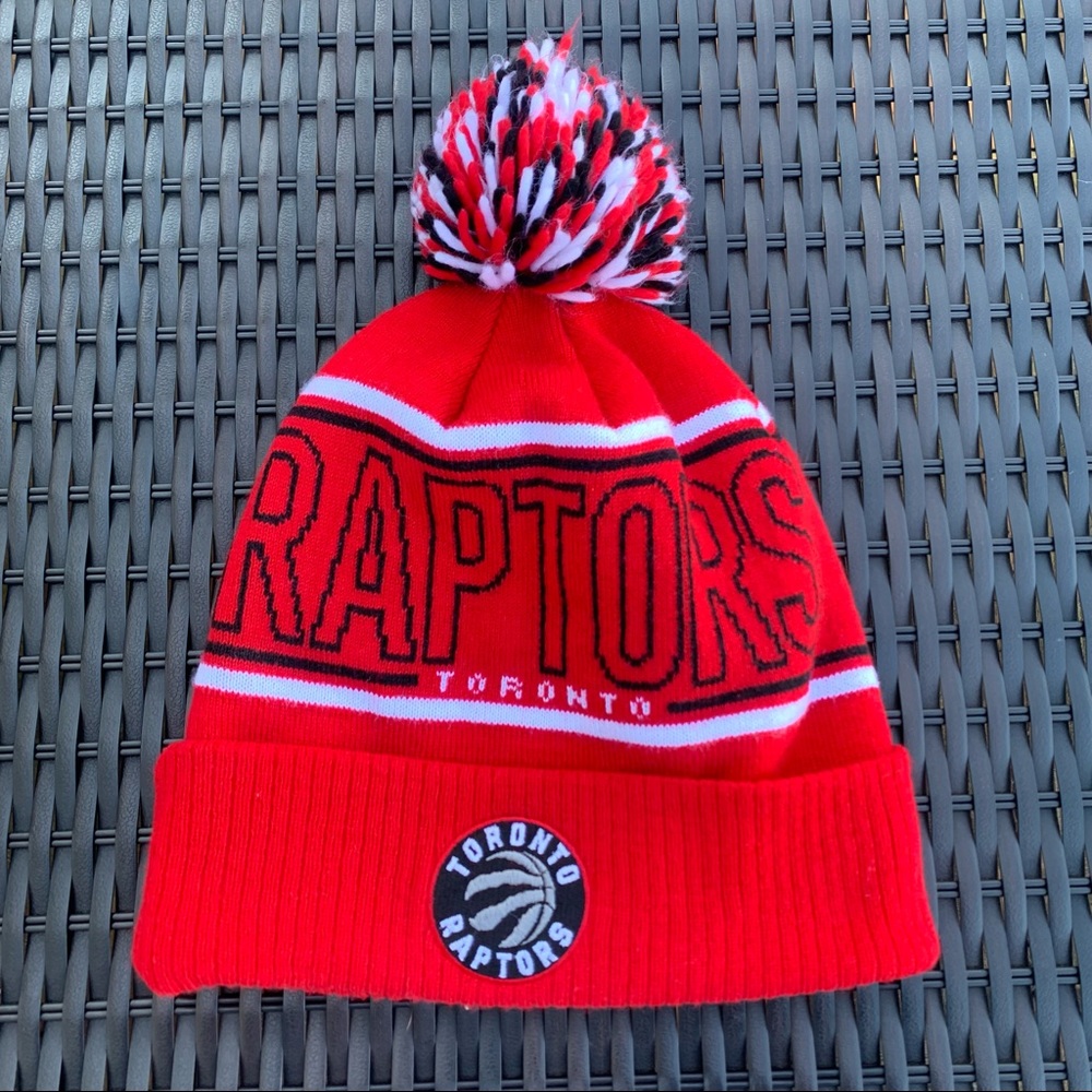 Adidas Toronto Raptors Pom Beanie